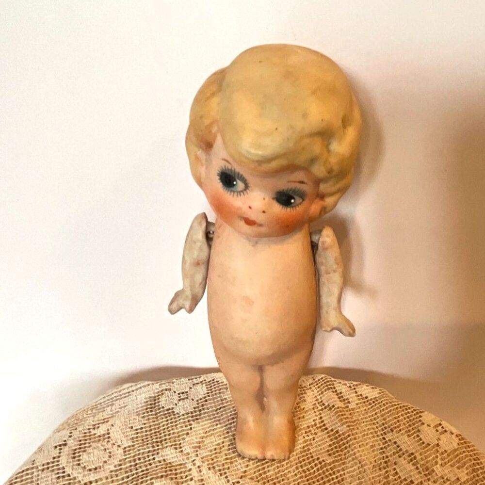 Bisque Kewpie Doll Made in Japan so sweet Vintage